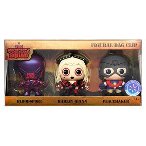 The Suicide Squad Monogram Collectible 3D Bag Clips 3-Pack